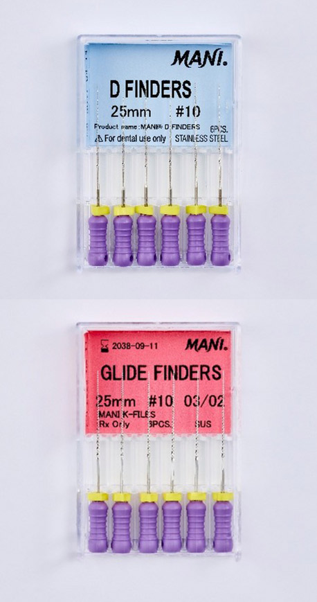 D-Finder and Glide Finder hand files